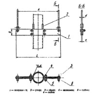 Блок хомутовый для подвесок трубопроводов АЭС и ТЭС 273 мм ОСТ 108.275.56-80 углер.