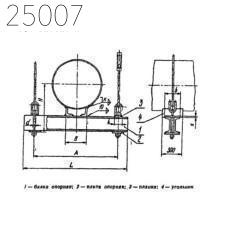 Блок приварной с опорной балкой 300х295 мм ОСТ 108.275.62-80