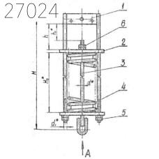 Блоки пружинные 2686 кгс 49,2 кг ОСТ 34 295-75