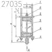 Блоки пружинные 1190 кгс 15,5 кг ОСТ 34 295-75