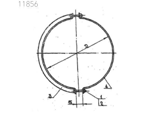 Фланец опорный 1ФО-18 805 мм