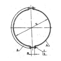 Фланец опорный 1ФО-19 905 мм