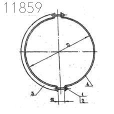 Фланец опорный 1ФО-11 360 мм