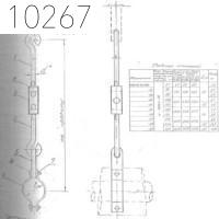 Крепление одной трубы на подвеске DN 108 Pmax 250 100°C 0312.18.00.000-03 СБ