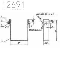 Хомут 3Х-019 665х309 мм