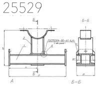 Корпус на опорной балке с проушинами 219 мм ОСТ 24.125.119-01 углер.