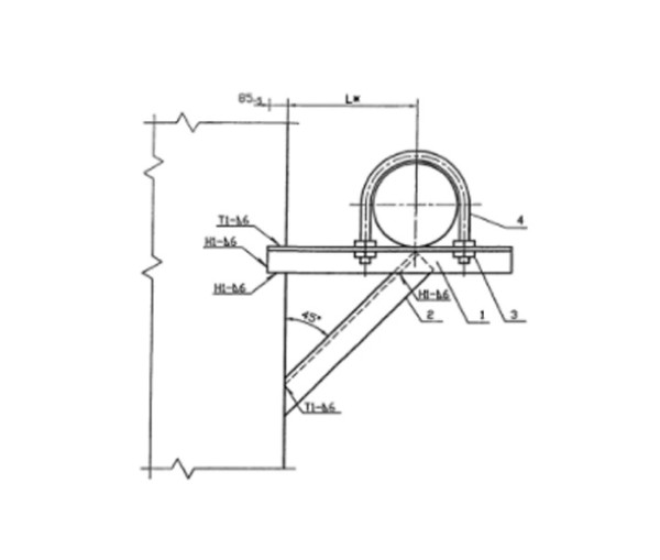 УКГ 8.00 крепления газопроводов в Екатеринбурге