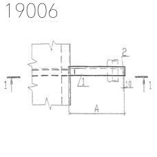 Крепления трубопроводов КПМ2-20-72 Т-ММ-08-2009-17