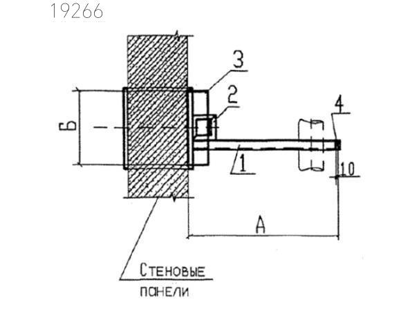 Крепления трубопроводов КСП4-100-24 Т-ММ-08-2009-7