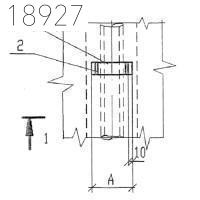 Крепления трубопроводов КПМ1-140-36 Т-ММ-08-2009-16