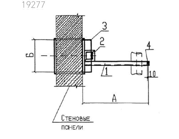 Крепления трубопроводов КСП4-100-36 Т-ММ-08-2009-7