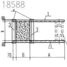 Крепления трубопроводов ККЖ11-100-13 Т-ММ-08-2009-10