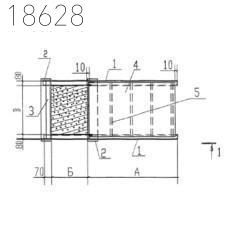 Крепления трубопроводов ККЖ14-100-10 Т-ММ-08-2009-11