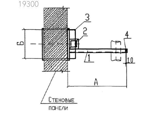 Крепления трубопроводов КСП5-100-72 Т-ММ-08-2009-7