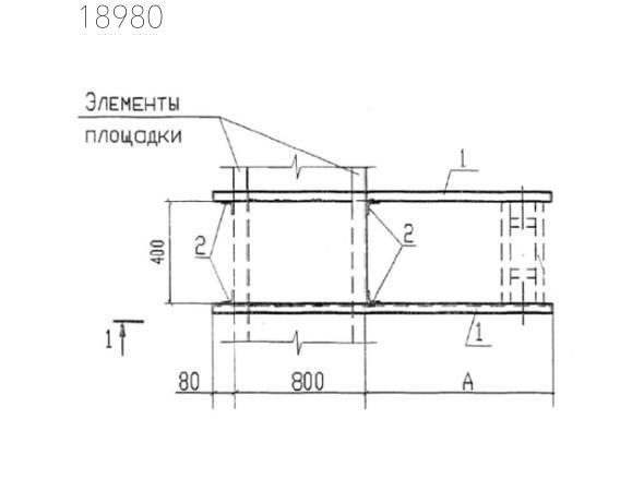 Крепления трубопроводов КПМ13-110-10 Т-ММ-08-2009-21