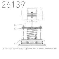 Опора катковая пружинная трубопроводов ТЭС и АЭС 245 мм ОСТ 24.125.165-01 хром.