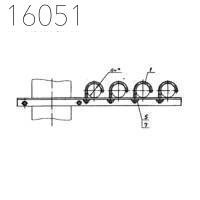 Опора для крепления трубопроводов АПЭ 1563.0-01 32 мм