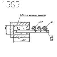 Опора для крепления трубопроводов АПЭ 1381.0-02 50 мм