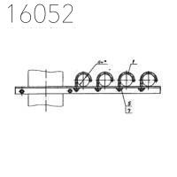 Опора для крепления трубопроводов АПЭ 1563.0-02 50 мм