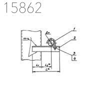 Опора для крепления трубопроводов АПЭ 1383.0-05 152 мм