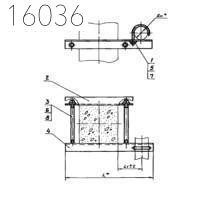 Опора для крепления трубопроводов АПЭ 1560.0-01 32 мм
