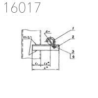 Опора для крепления трубопроводов АПЭ 1556.0-04 108 мм