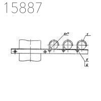 Опора для крепления трубопроводов АПЭ 1389 18 мм