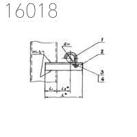 Опора для крепления трубопроводов АПЭ 1556.0-05 152 мм