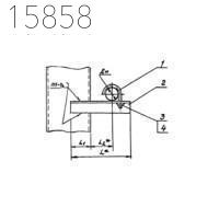 Опора для крепления трубопроводов АПЭ 1383.0-01 32 мм