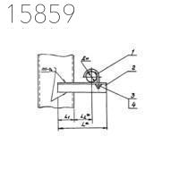 Опора для крепления трубопроводов АПЭ 1383.0-02 50 мм