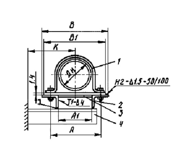 ОС-2 Опора однорядная со сплошным основанием в Екатеринбурге