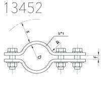 Опоры трубопроводов SFS 5371 100 мм