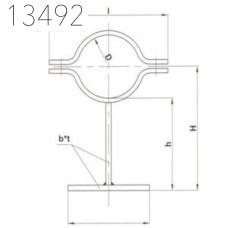 Опоры трубопроводов SFS 5376 15 мм