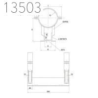 Опоры трубопроводов SFS 5377 200 мм