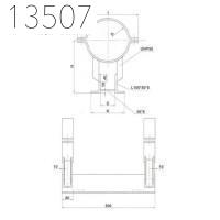 Опоры трубопроводов SFS 5377 500 мм