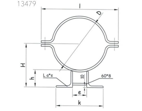 Опоры трубопроводов SFS 5374 220 мм