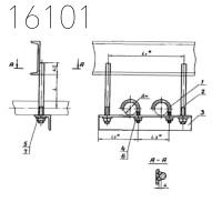 Подвеска для крепления трубопроводов АПЭ 1579.0-01 32 мм