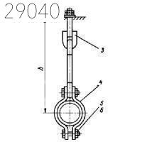Подвеска отдельная с одной тягой ПО-140-L