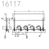 Подвеска для крепления трубопроводов АПЭ 1582.0-02 50 мм