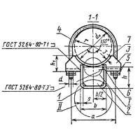 Опора подвижная ОПХ2-100.377 ОСТ 36-94-83