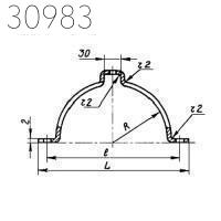 Полухомут ПХ-1-140