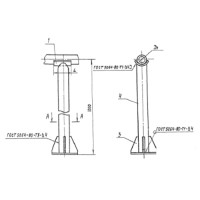 Стойки опорные А14Б 591.000-04 СБ 125 мм