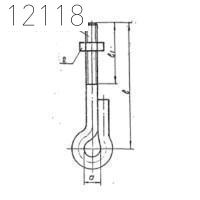 Тяга 2ТЯ-17 1600 мм