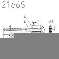 Тяги с ушком МН 3959-62 М10450 мм